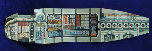 Millenium Falcon - Inner backdrop